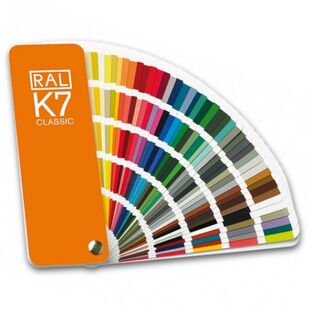 Colour Chart RAL colours 